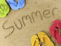 Новые Забавные средние  поздравления с летом клиенту (в июле)
